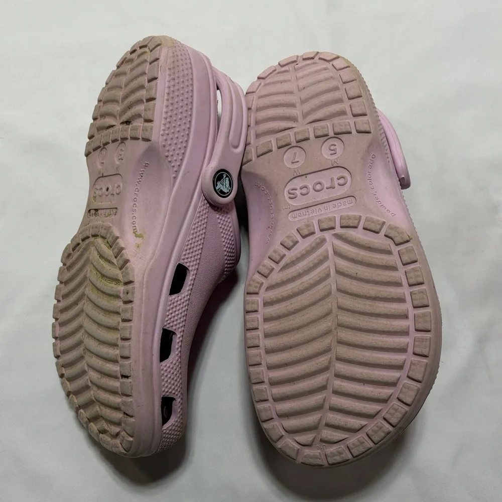 Crocs, pink women women’s size 5 men men’s size 7 - Picture 2 of 6